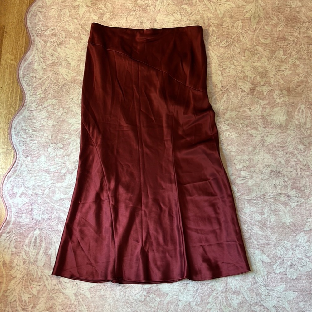 Veronica Beard Silk maxi skirt